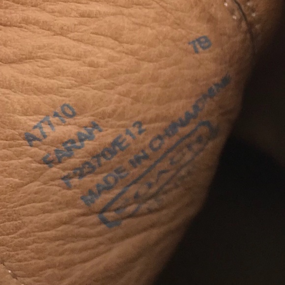 Coach Tan Wedge Ankle Boots - Picture 12 of 12